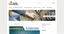 Desktop Screenshot of ecolecaminarem.org
